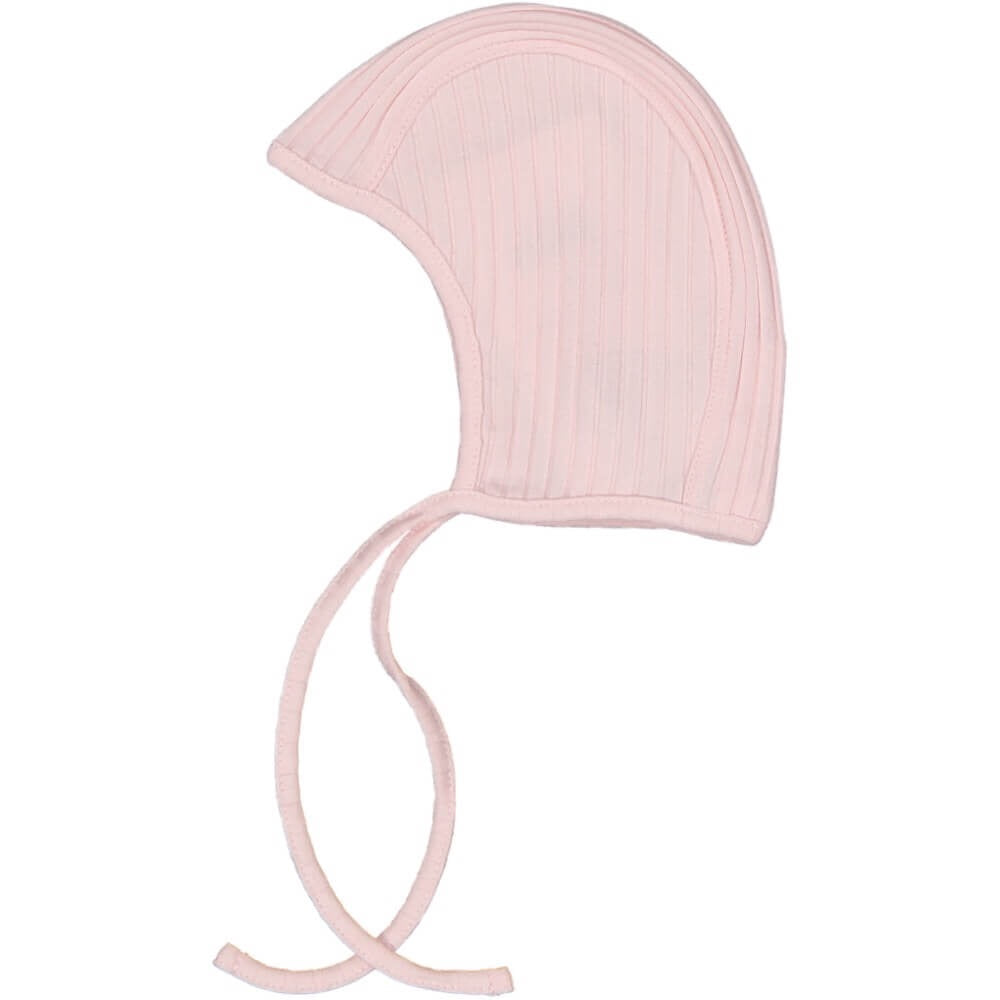 Light Pink Ribbed Layette Set