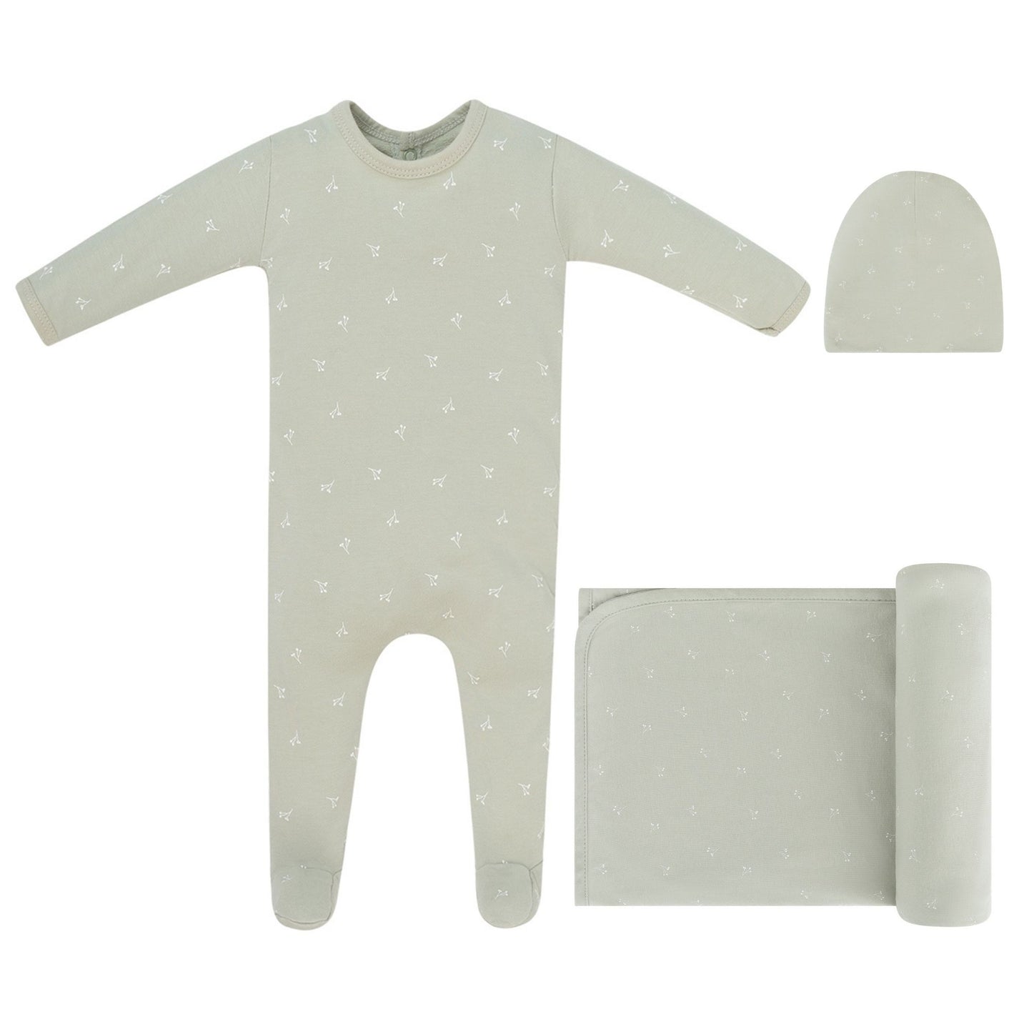 Sage Willow Layette Set