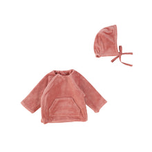 Dusty Pink Jacket and Bonnet