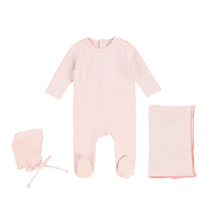 Pink Cozy Cotton Layette Set