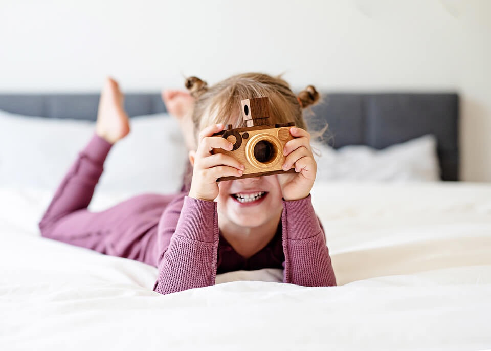 Dusty Berry Waffle Pajamas