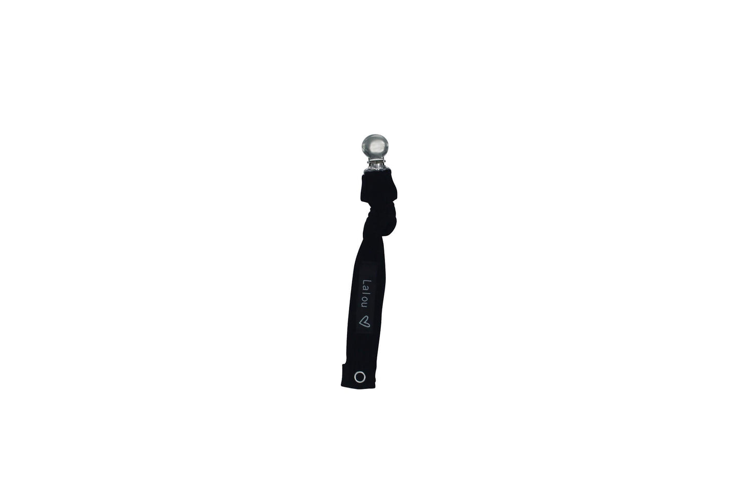 Black Knot Pacifier Clip