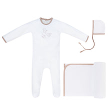 White Butterfly Layette Set