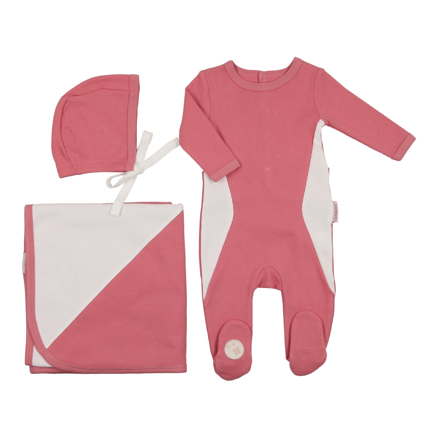 Mauveglow Mossiac Layette Set
