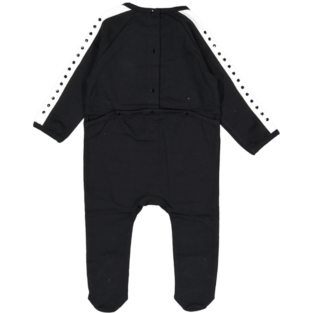 Black Stud Footie