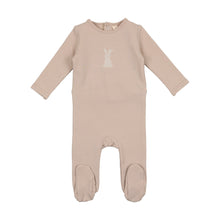 Taupe Bunny Footie