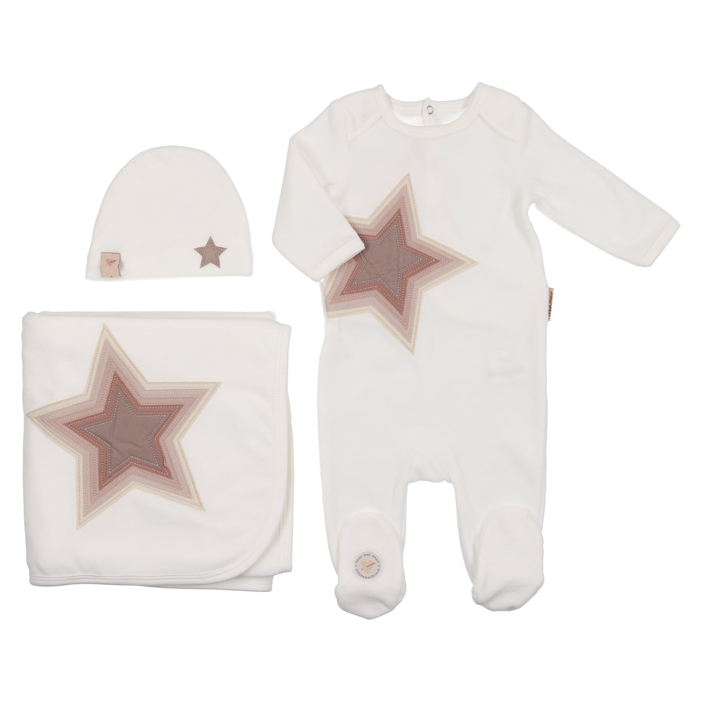 Ivory Star Layette Set