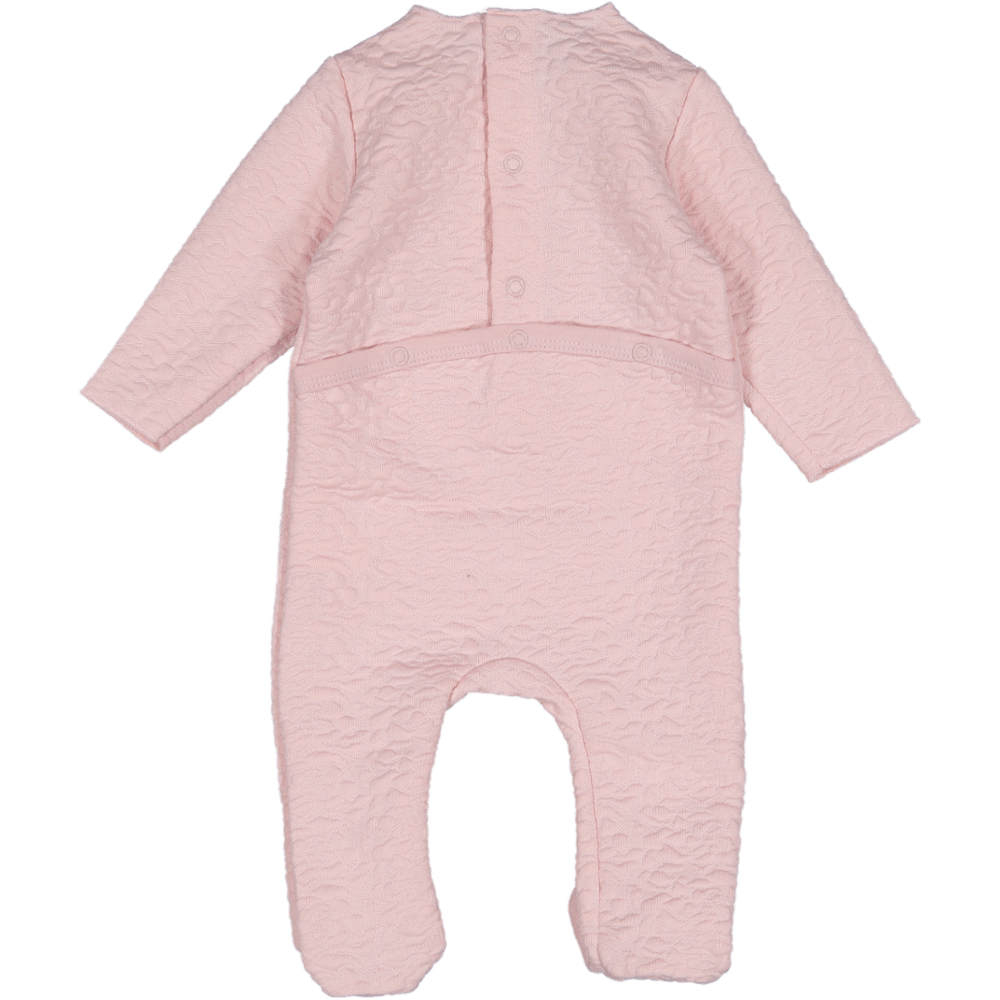 Light Pink Textured Footie