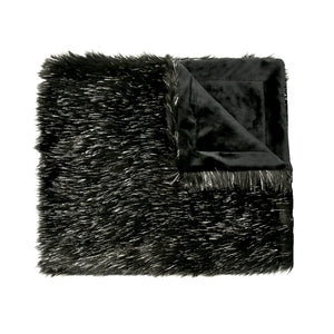 Black Confetti Blanket