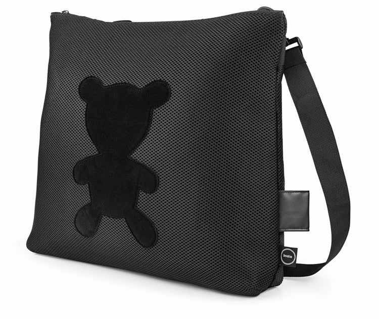 Booba Black Diaper Bag