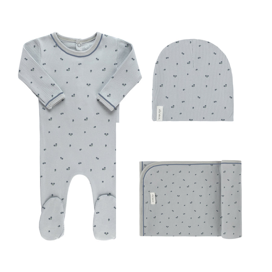 Blueberry Layette Set – Cradle & Kids