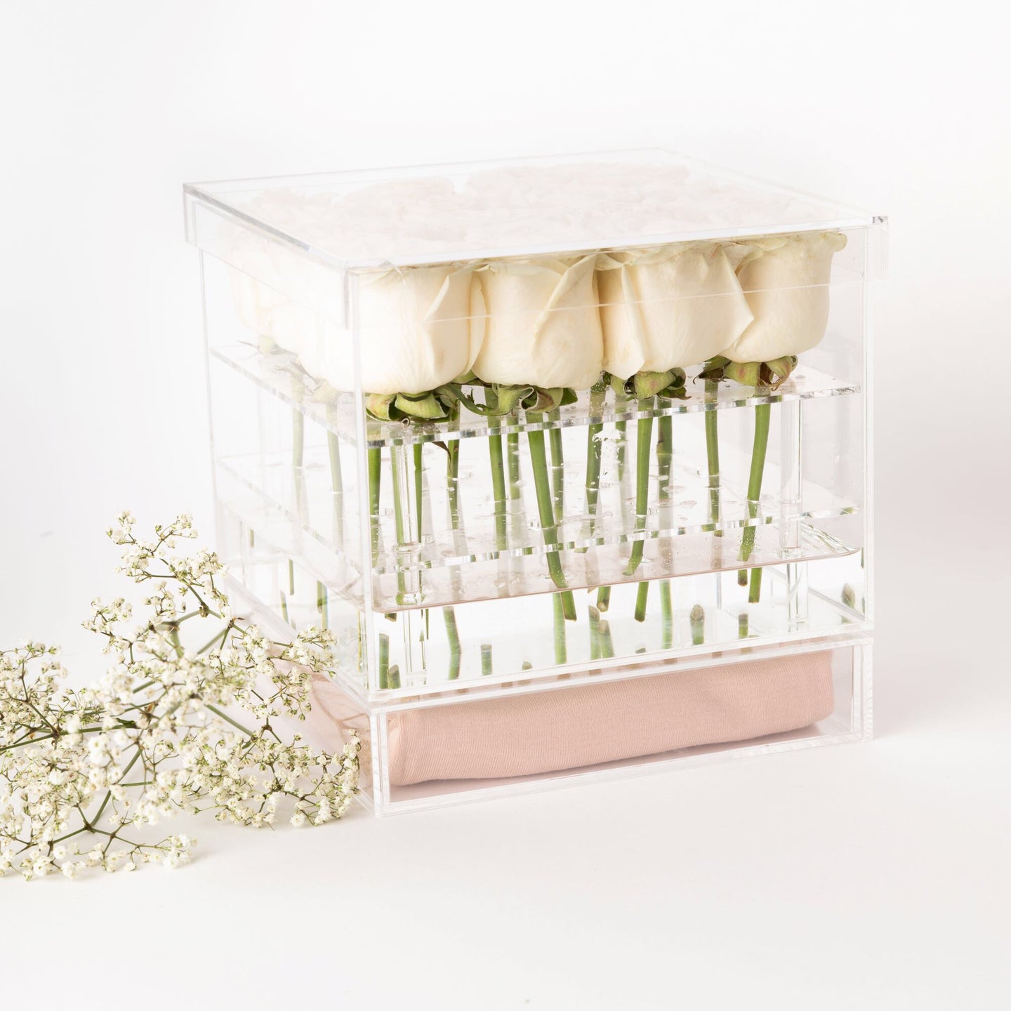 16 Hole Rose Box Gift Package