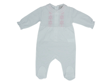 Pink Embroidered Layette Set