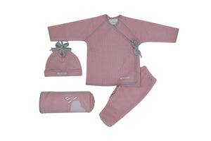 4 Piece Pink Adore Baby Set