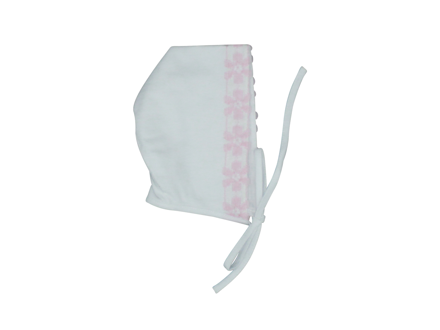 Pink Embroidered Layette Set