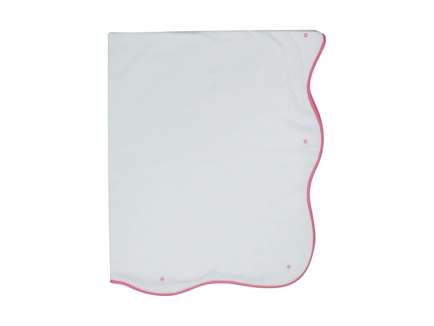 Hot Pink Scalloped Layette Set