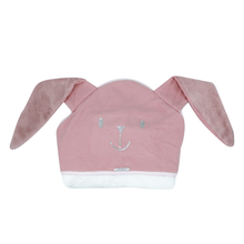 Pink Baby Bunny Hooded Towel