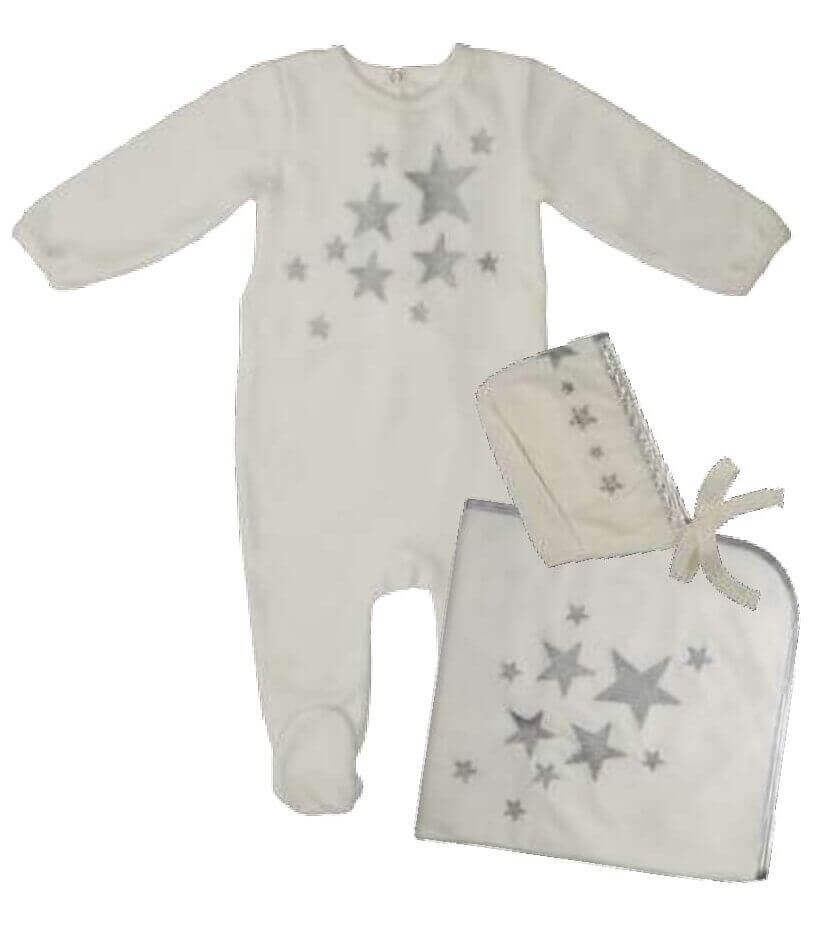White My Shining Star Layette Set
